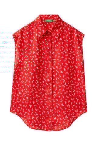 Camisa em linho - Laranja