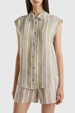 Linnen Blouse - Beige