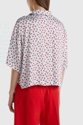 Camisa - Azul e vermelho