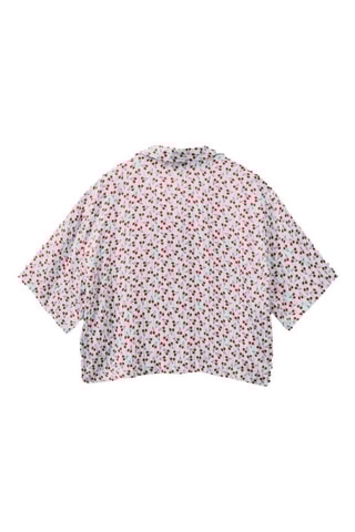 Camisa - Azul e vermelho