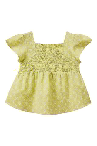 Blusa em linho Verde-claro