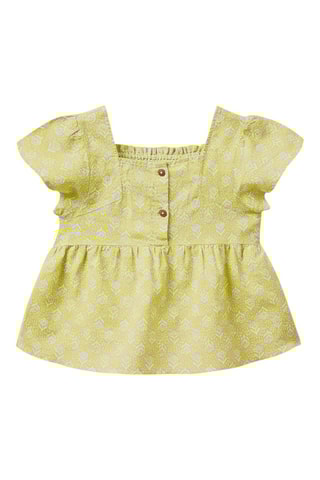 Blusa em linho Verde-claro