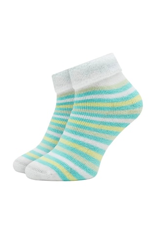 2 pares de meias - Turquesa