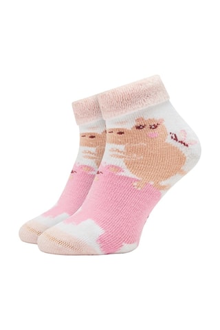 2 pares de meias - Rosa
