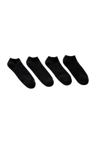 4 pares de meias - Preto