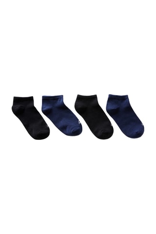 4 pares de meias - Preto