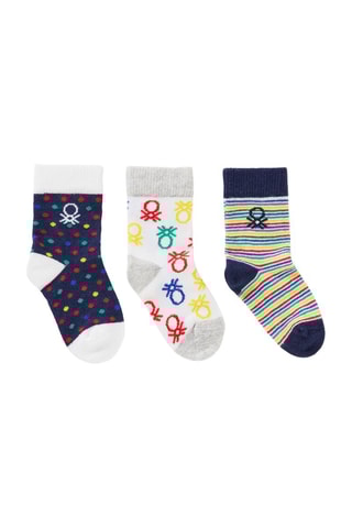 3 paires de chaussettes - Bleu