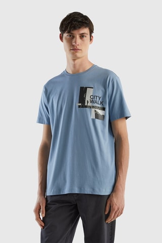 T-shirt Bleu
