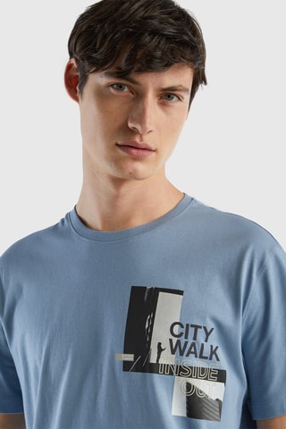 T-shirt Bleu