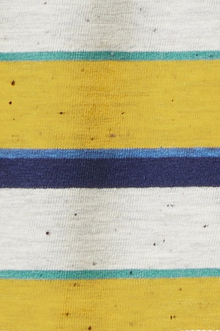 T-shirt Jaune chiné et écru chiné