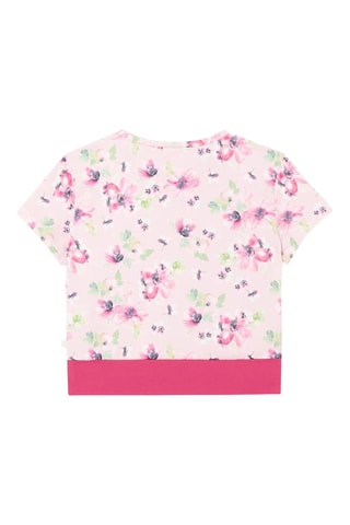 T-shirt - Rosa e verde