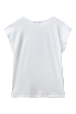 T-shirt - Amarelo e branco