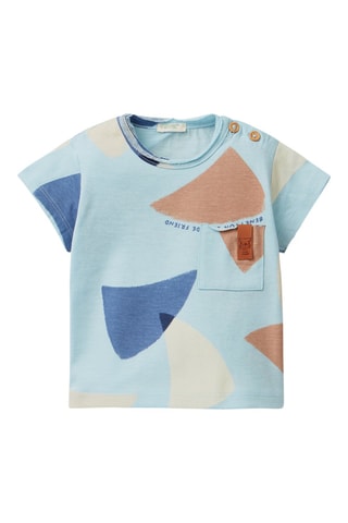 T-shirt Azul-celeste