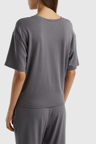 T-shirt - Cinzento-escuro