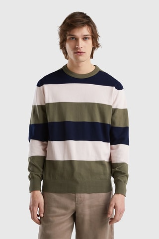 Camisola Cru e caqui