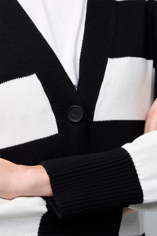 Gilet Noir et blanc
