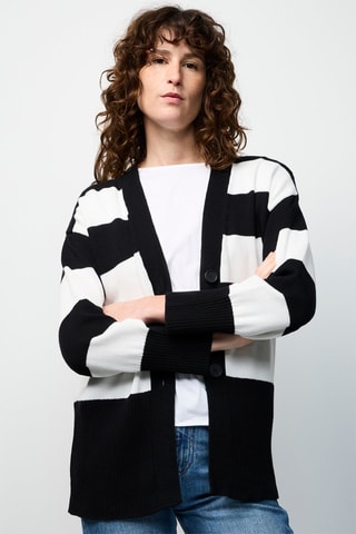 Gilet Noir et blanc