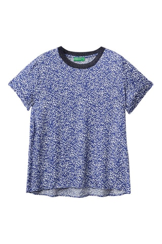 Blusa - Azul e branco