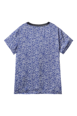 Blusa - Azul e branco