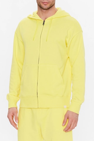 Sweat com capuz - Amarelo