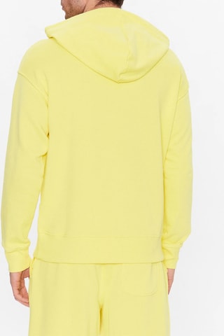 Sweat com capuz - Amarelo