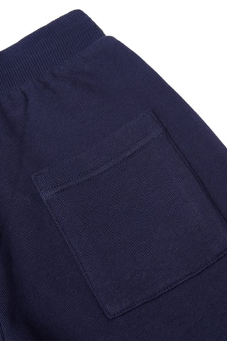 Bermudas Azul-marinho e branco