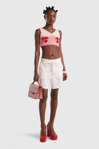 Bermudas - Rosa-maquilhagem