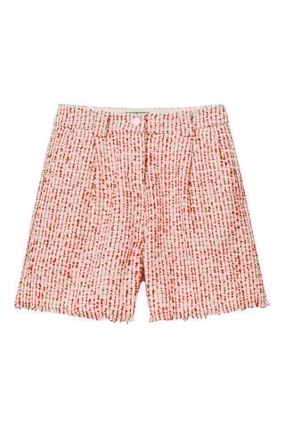 Calções - Rosa e branco