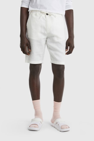 Bermudas de linho - Branco