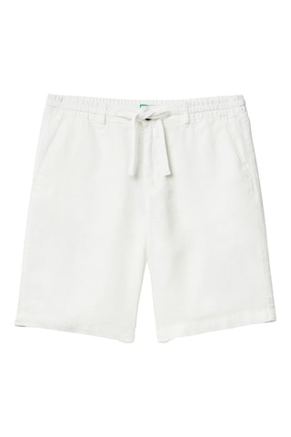 Bermudas de linho - Branco