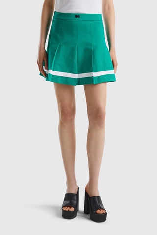 Saia estilo patinadora - Verde