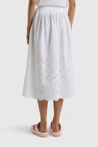 Saia midi - Branco