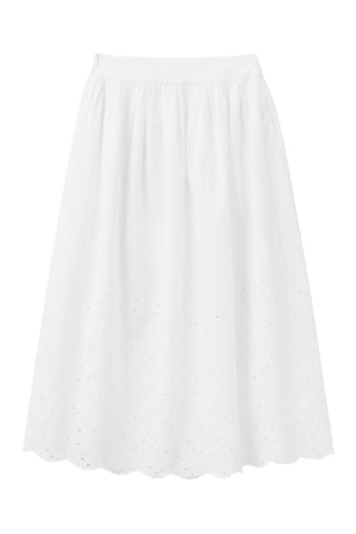 Saia midi - Branco