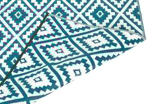 Tapis extérieur - Bleu canard - 270 x 370 cm