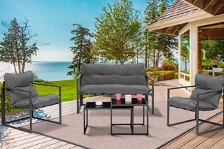 Sala de jardim Tropea - 65 x 42 x 35 cm - 4 lugares