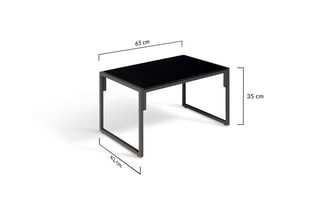 Sala de jardim Tropea - 65 x 42 x 35 cm - 4 lugares