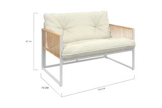 Conjunto de jardim Ozéa - 4 lugares