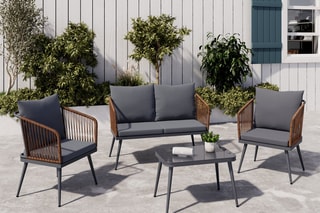 Conjunto de jardim Florida - 4 lugares