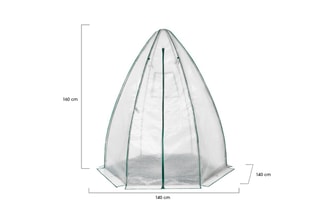 Serre d'hivernage Teepee - 140 x 140 x 160 cm