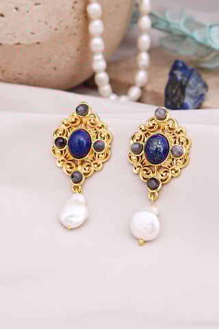 Boucles d’oreilles - Lapis-lazuli