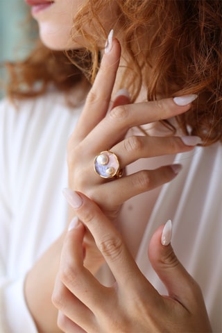 Bague - Perles de culture