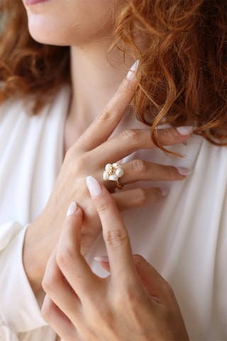 Bague - Perles de culture