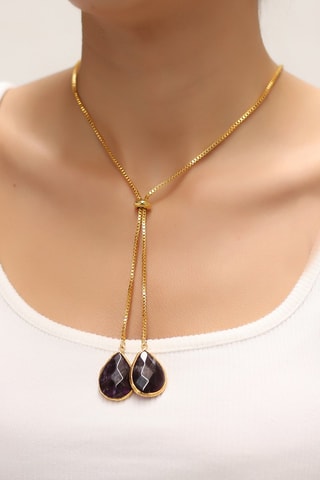 Collier - Améthystes
