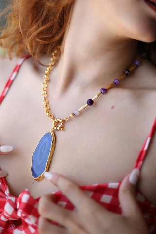 Collier - Améthystes