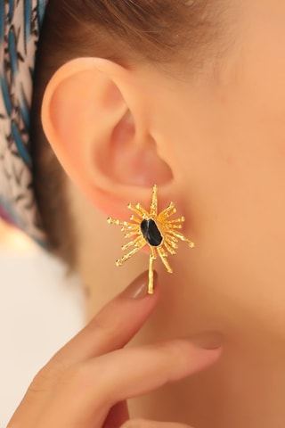 Boucles d'oreilles - Onyx