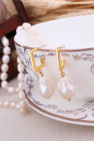 Boucles d'oreilles - Perles