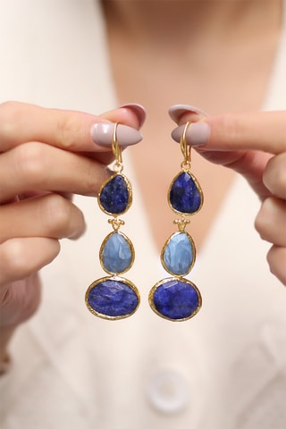 Boucles d'oreilles - Opales