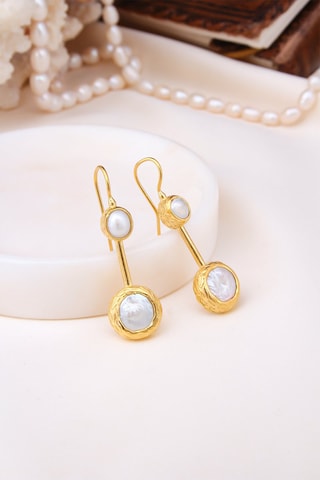 Boucles d'oreilles - Perles de culture 