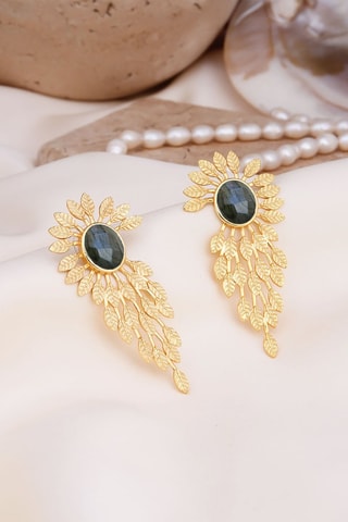 Boucles d'oreilles - Labradorites