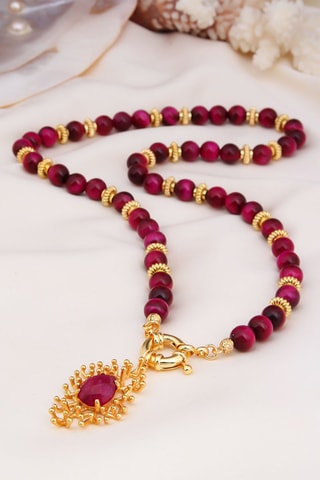Collier - Œils-de-tigre 